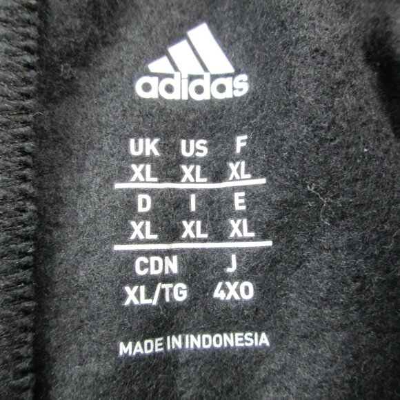 Adidas Athletic Sweat Shorts Mens XL Dark Gray Running & Training Elastic Waist - Picture 3 of 8